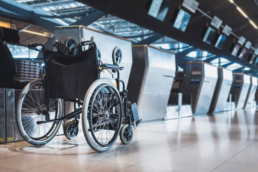 انگلیس برای کمک به افراد معلول در فرودگاه ها پیش قدم شد