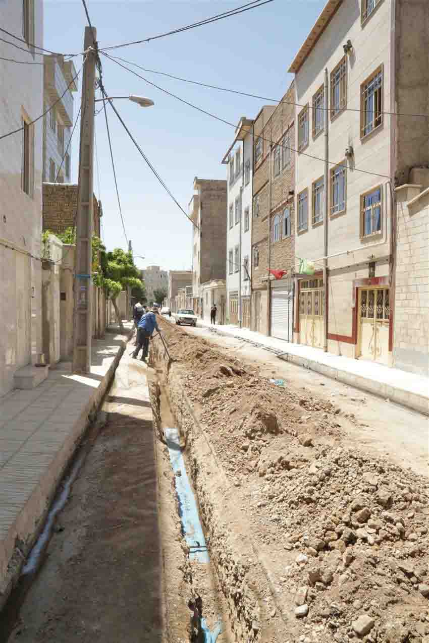 اجرای عملیات اصلاح شبکه آبرسانی در شهرستان اسلامشهر