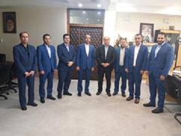 دیدار رئیس اداره امور شعب بانک مهر اقتصاد استان گلستان با استاندار گلستان