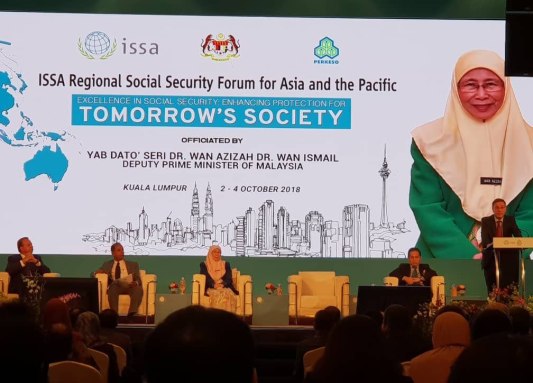برگزاری اجلاس منطقه ای تامین اجتماعی آسیا و اقیانوسیه در مالزی