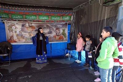 غرفه فرهنگی «كودكان حسینی» در اردبیل بر پا شد
