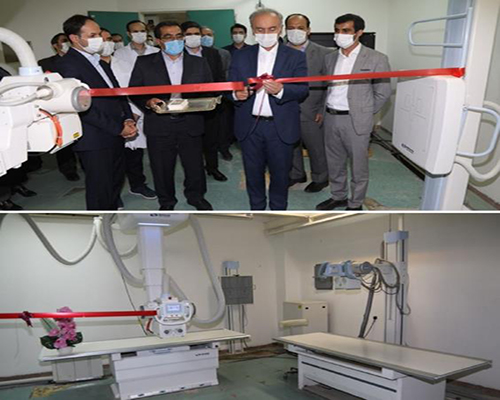 با مساعدت سازمان منطقه آزاد ارس صورت گرفت:افتتاح دستگاه رادیولوژی دیجیتال در هادیشهر