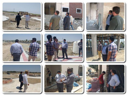 بازدید شهردار صالحیه از پروژه های قابل افتتاح در هفته دولت