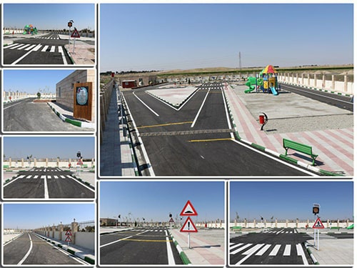 تجهیز اولین بوستان آموزش ترافیک‌ شهرستان بهارستان در صالحیه
