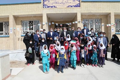 افتتاح مدرسه شهدای بانک رفاه کارگران