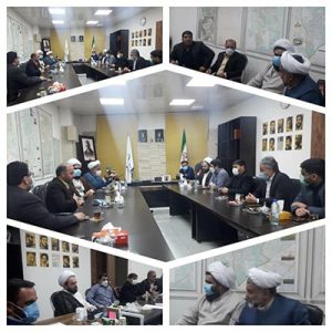 جلسه مشترک نمایندگان دو شهرستان برای حل مناقشات موجود پیرامون پل وحدت در صالحیه