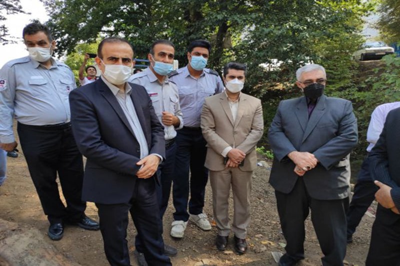همکاری آتشنشانی شهرداری گرگان در کشف جسد جوان غرق شده در گل رامیان