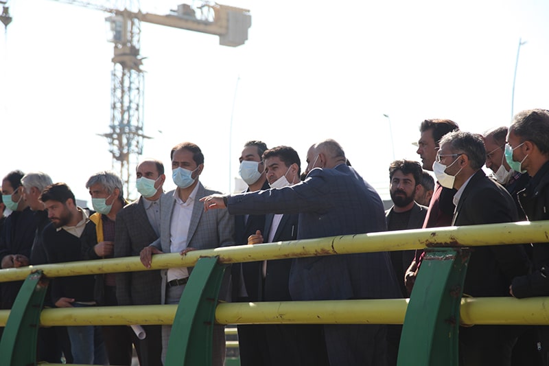 بازدید دادستان اردبیل از پروژه پل قدس