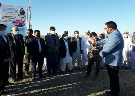 کلنگ زنی و آغاز عملیات اجرایی واحد تولیدی کارتن در ناحیه صنعتی سوران سیستان و بلوچستان