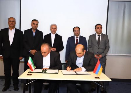 امضاء یادداشت تفاهم مناطق آزاد ارس ایران و مغری ارمنستان