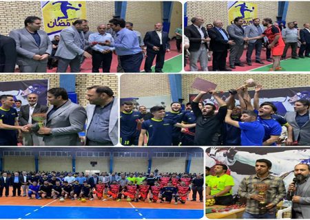 برگزاری آئین اختتامیه مسابقات فوتسال جام رمضان شهر باغستان