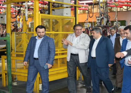 بازدید مدیرعامل بانک صادرات ایران از دو شرکت خودروساز در کرمان
