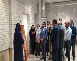 افتتاح نمایشگاه آثار گلیمی باهار در راستای احیا و باز آفرینی گلیم با تکنیک زیلی (حصیری)