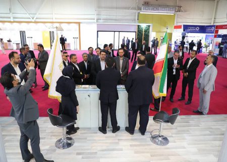 افتتاح پانزدهمین نمایشگاه صنعت مالی با حضور مدیر عامل بانک ملی ایران