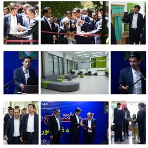 افتتاح ساختمان جدید شعبه غدیر نورآباد بانک قرض‌الحسنه مهر ایران
