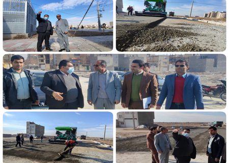 بازدید های نهایی شهردار صالحیه از سه پروژه قابل افتتاح دهه فجر