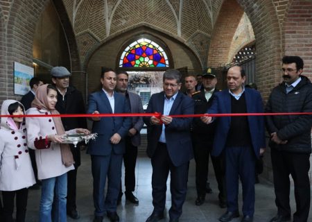 افتتاح نمایشگاه نوروزی صنایع‌دستی در مسجد کبود تبریز