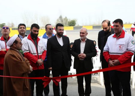 افتتاح طرح‌های خدمات نوروزی ۱۴۰۳ جمعیت هلال‌احمر گلستان