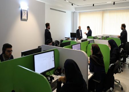 حضور معاون فناوری اطلاعات بانک سینا در مرکز ارتباط با مشتریان