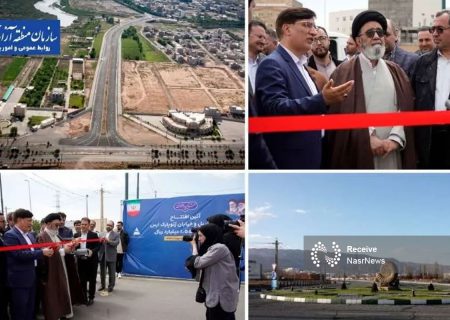 افتتاح رسمی میدان، پل و ژئوپارک ارس به ارزش ۱۵۵ میلیارد تومان